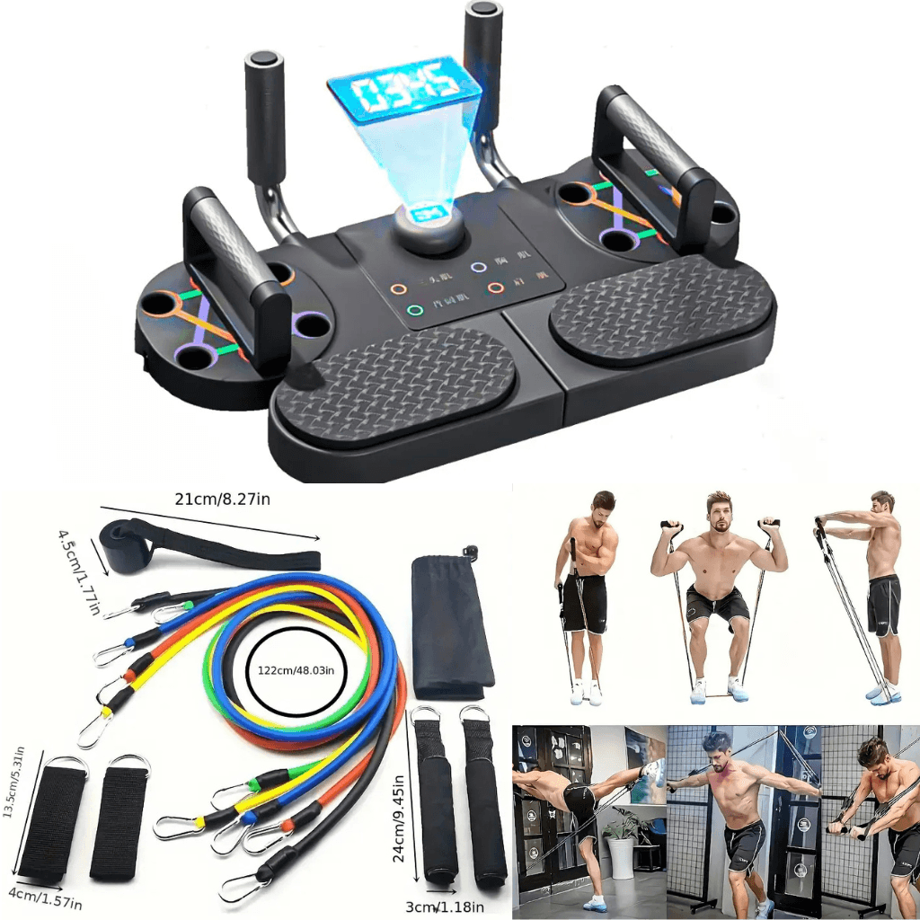 Prancha de Flexão Max Performance™ Sua Academia em Casa