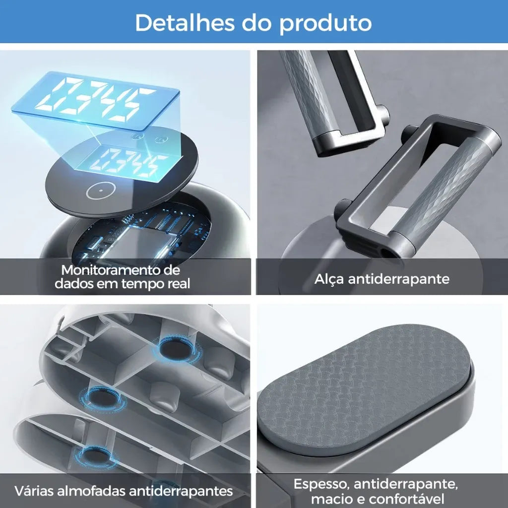 Prancha de Flexão Max Performance™ Sua Academia em Casa