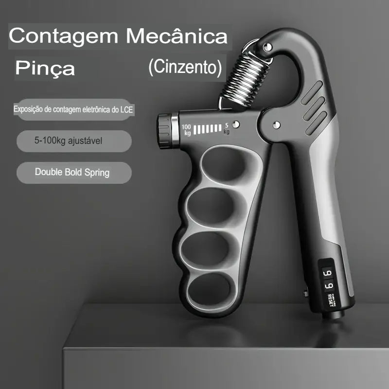 Hand Grip Flexor Force™ Antebraços Grandes e Fortes