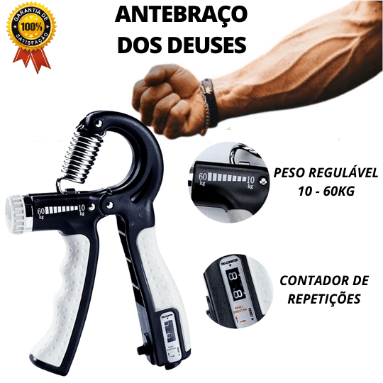 Flexor Force™ Antebraços Fortes e Grandes - carbermais