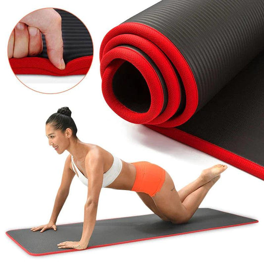 Tapete FitFusion Para Exercícios 10mm - carbermais