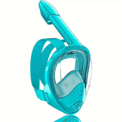 Snorkel Infantil com Máscara Infantil Full Face 180° + 2 Tampões