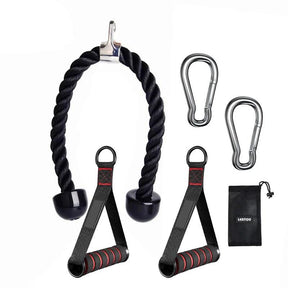 KIT DE PUXADORES PARA MUSCULAÇAO