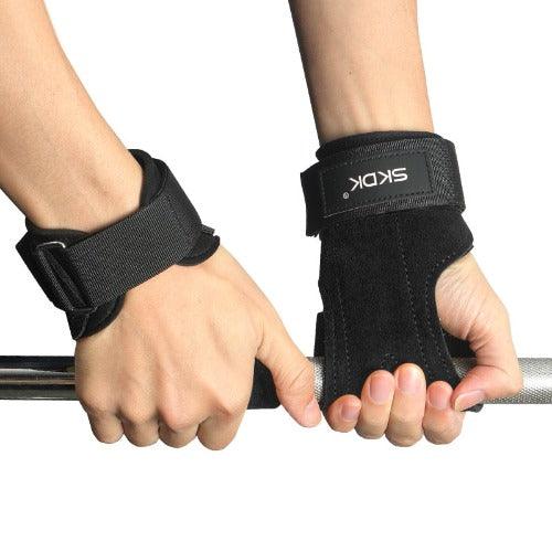Luva Musculação Strap Hand Grip Competition - carbermais