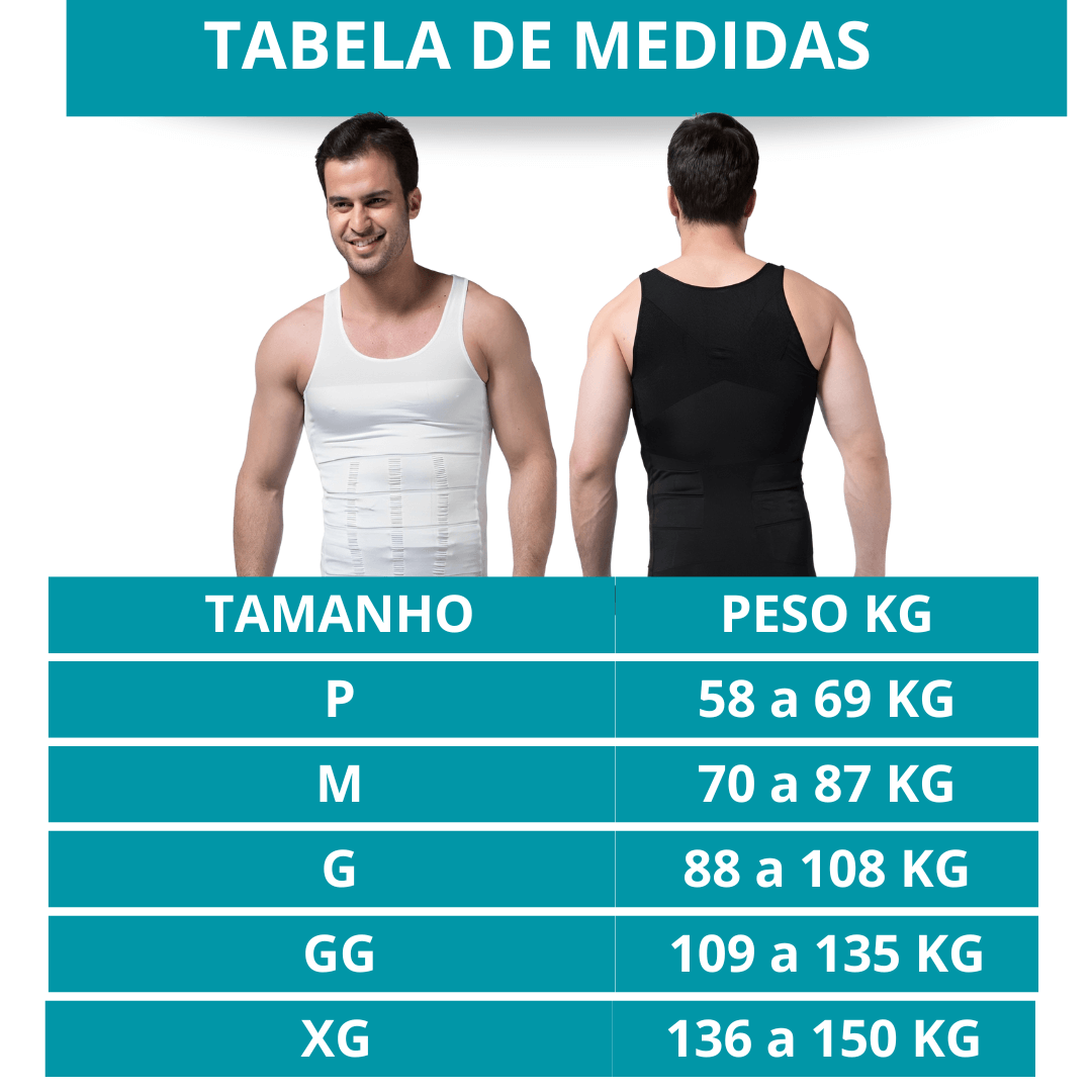 Camisa Masculina de Compressão Ultrafina Elite Shape®
