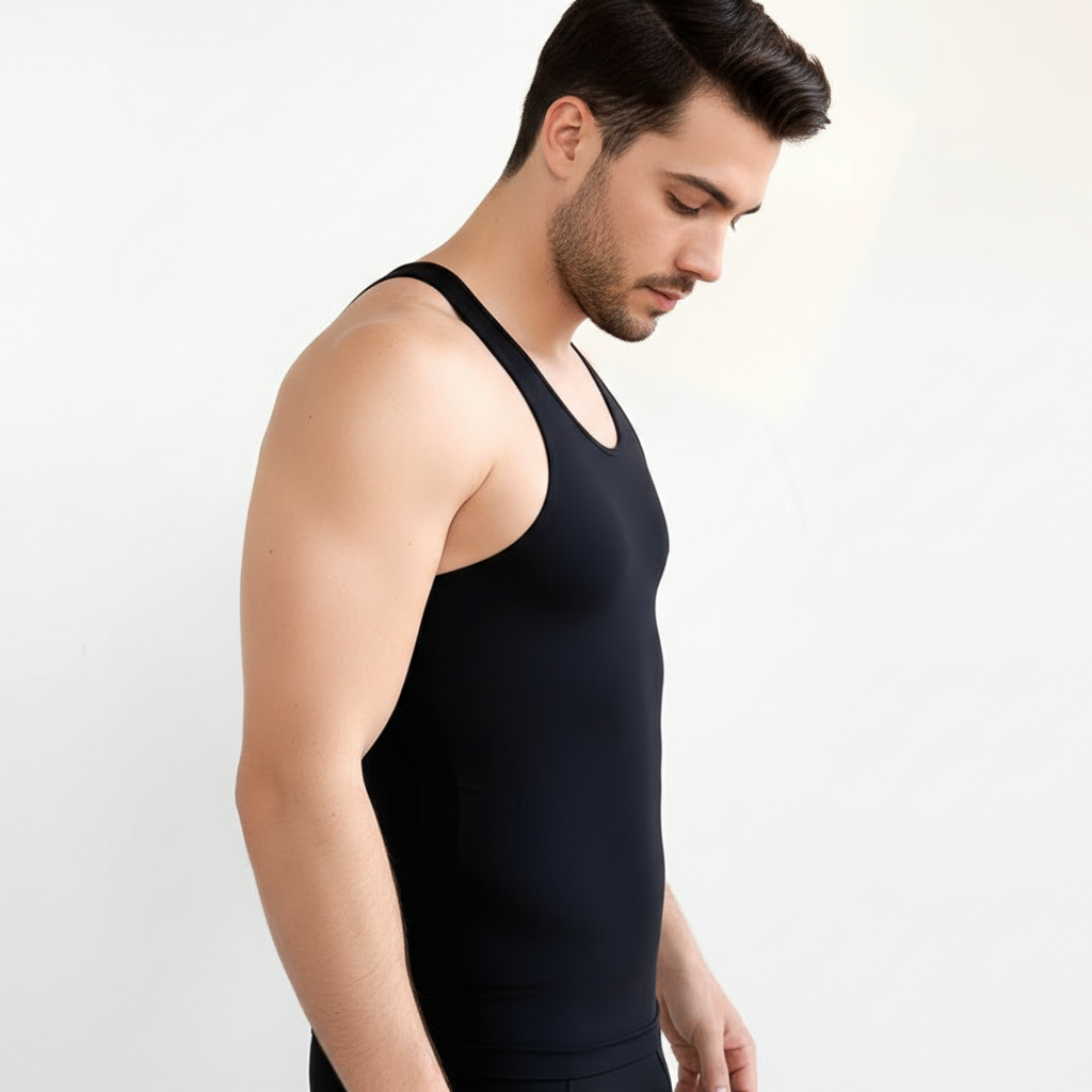 Camisa Masculina de Compressão Ultrafina Elite Shape®