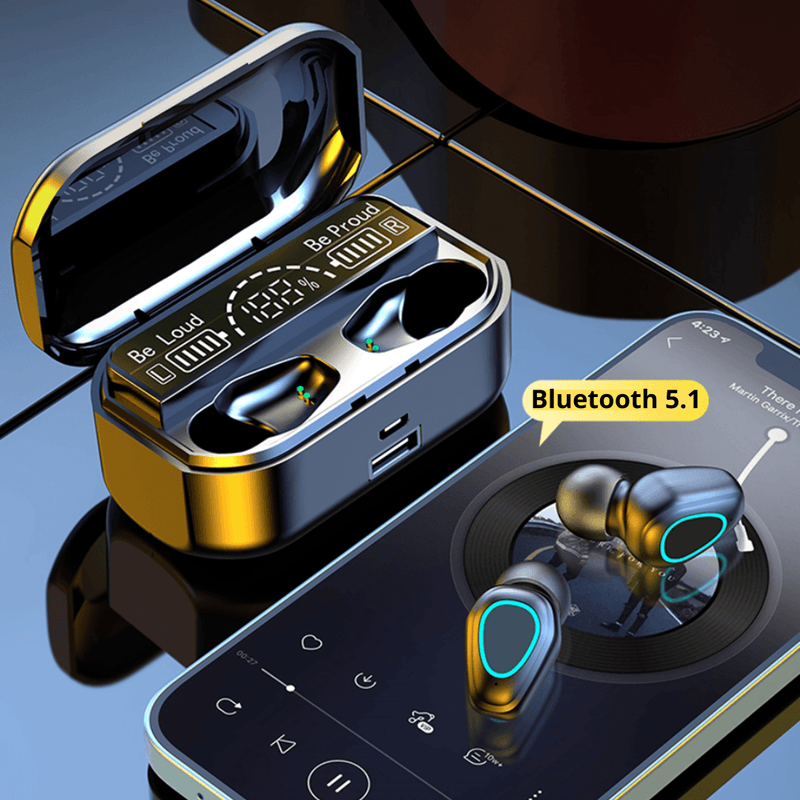 Fone de Ouvido Bluetooth | Fone Sem Fio À Prova D'água - carbermais